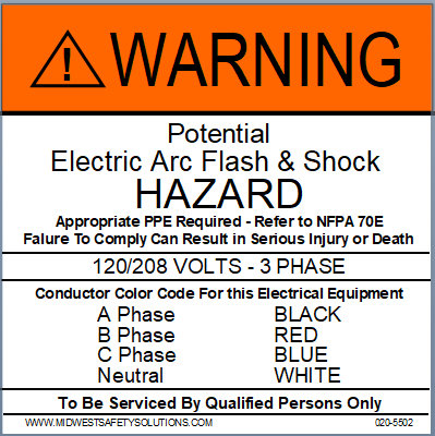 Labels Arc Flash Labels Conduit Cable Identification Labels Osha Safety Signs Safety Labels Custom Labels Signs